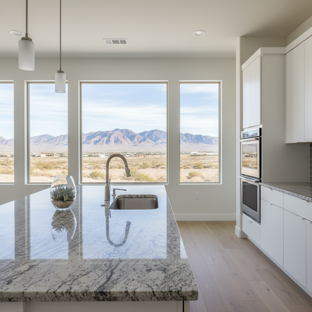 Stone restoration in Providence NV master-planned community by Pardee Homes