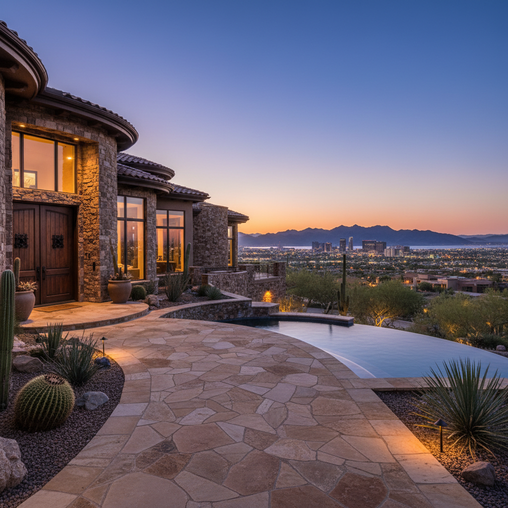 Stone restoration in Whitney Ranch Henderson NV east valley community