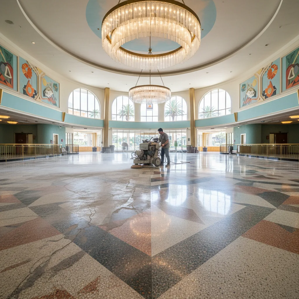Terrazzo Floor Restoration in Las Vegas: Cost, Process & What to Expect